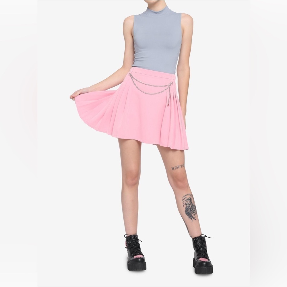 Hot Topic Bright Pink Skirt XL